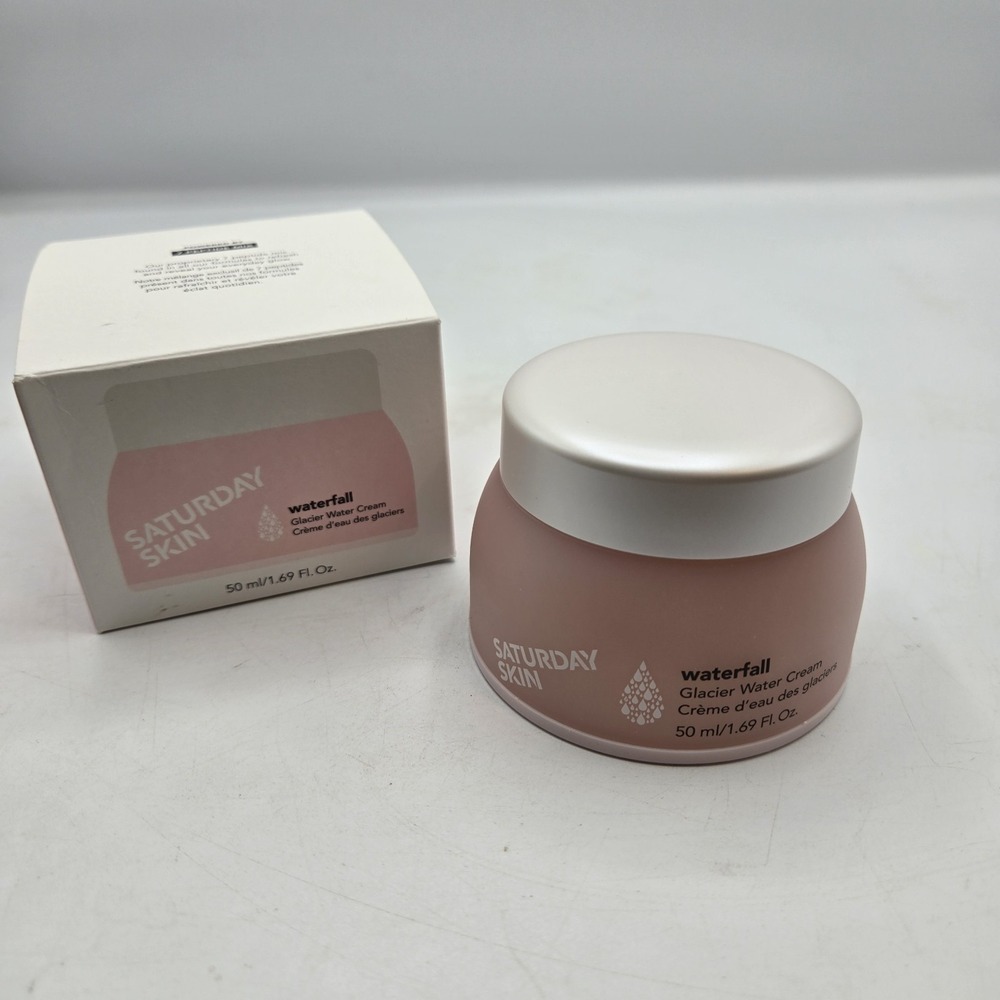 Saturday Skin Waterfall Glacier Water Cream‎ 1.69 Fl oz NIB